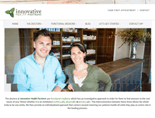 Tablet Screenshot of innovativehp.com
